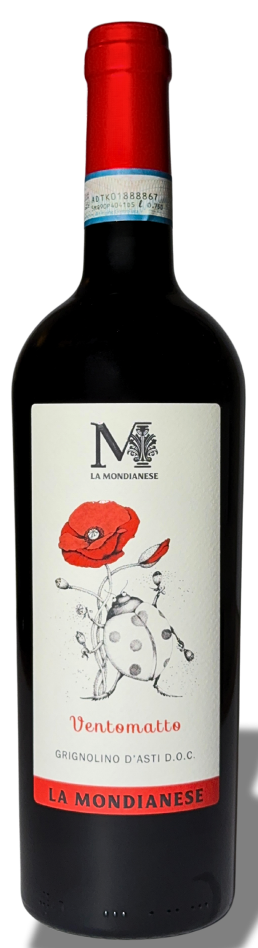 0029- Grignolino Ventomatto DOC  2022 (arrivée prévue: mai)